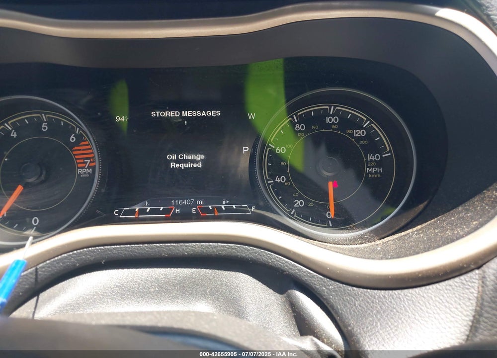 2016 JEEP CHEROKEE LIMITED VIN: 1C4PJLDB4GW233315