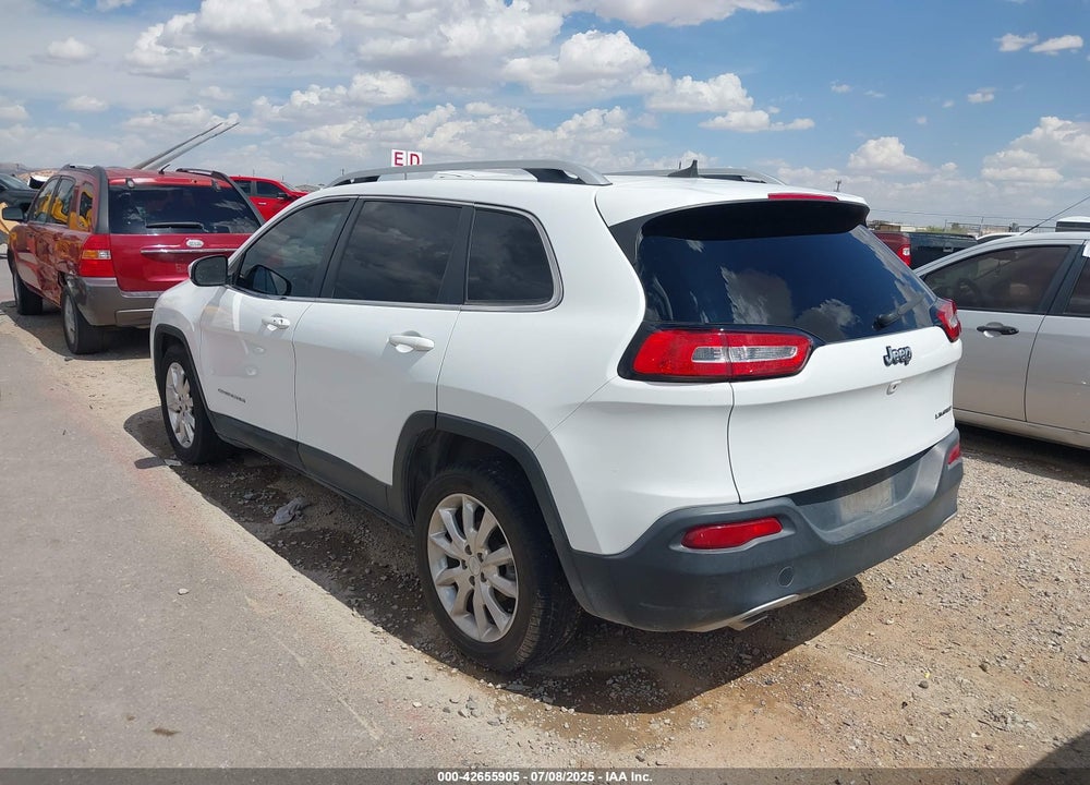 2016 JEEP CHEROKEE LIMITED VIN: 1C4PJLDB4GW233315