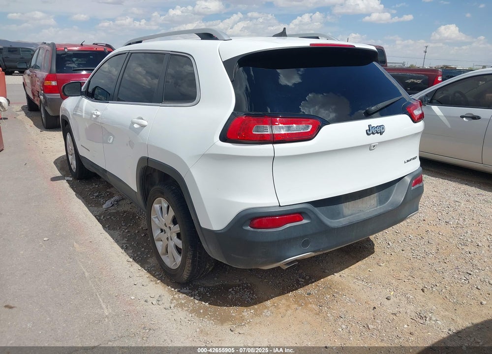 2016 JEEP CHEROKEE LIMITED VIN: 1C4PJLDB4GW233315