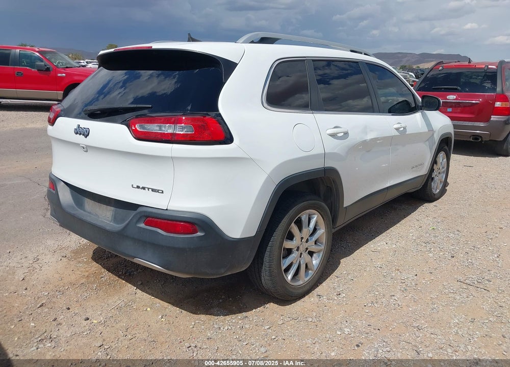 2016 JEEP CHEROKEE LIMITED VIN: 1C4PJLDB4GW233315