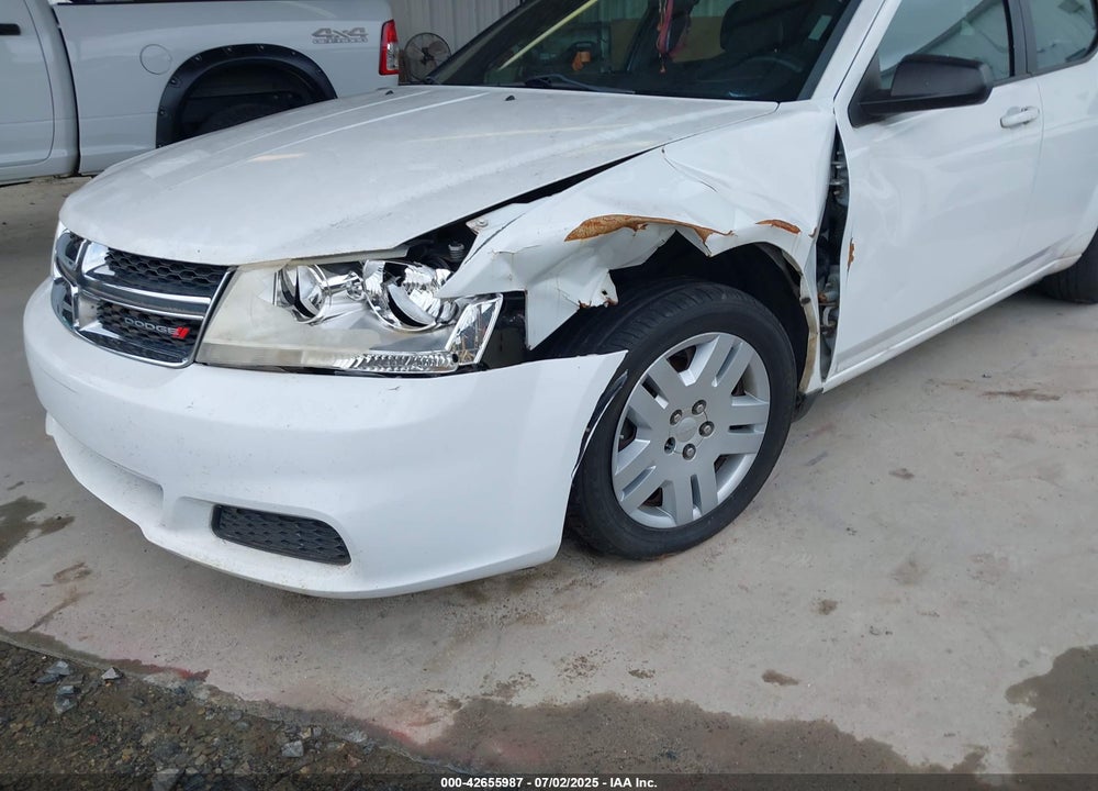 2014 DODGE AVENGER VIN: 1C3CDZAB3EN200228