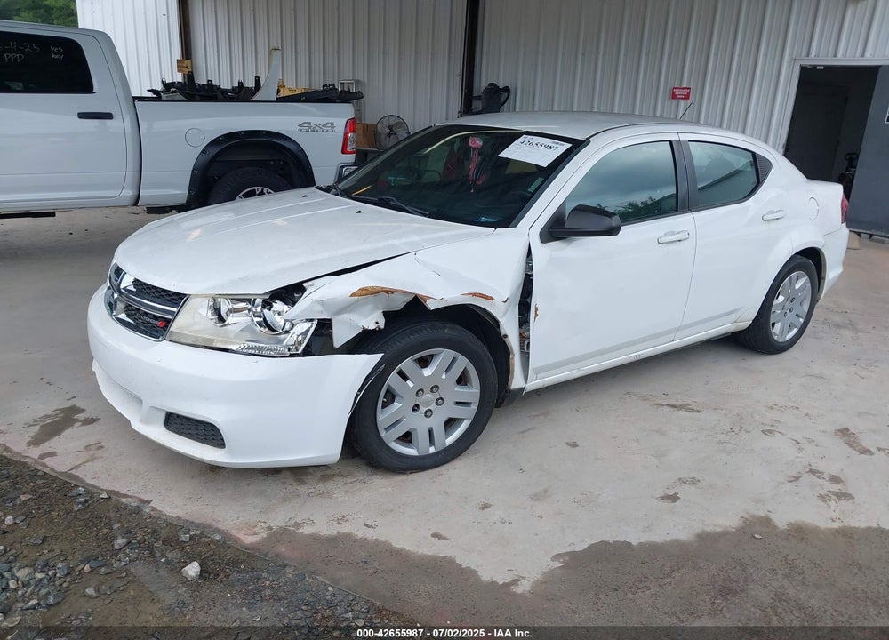 2014 DODGE AVENGER VIN: 1C3CDZAB3EN200228
