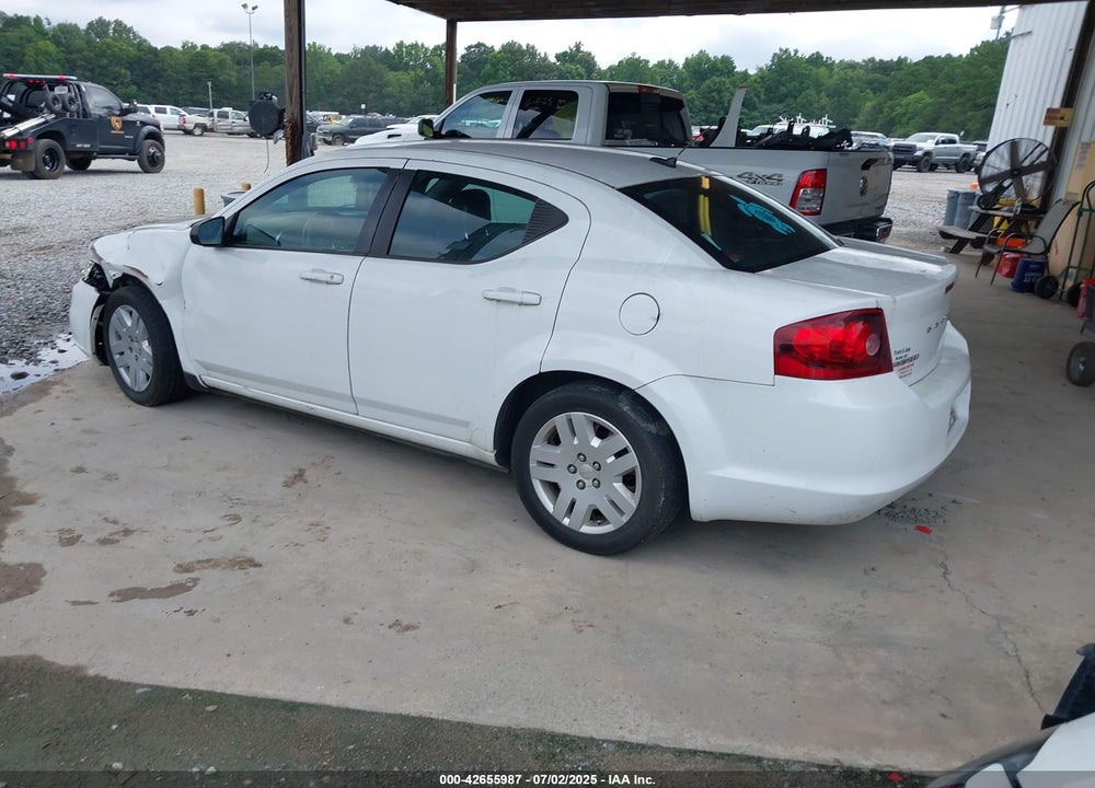 2014 DODGE AVENGER VIN: 1C3CDZAB3EN200228