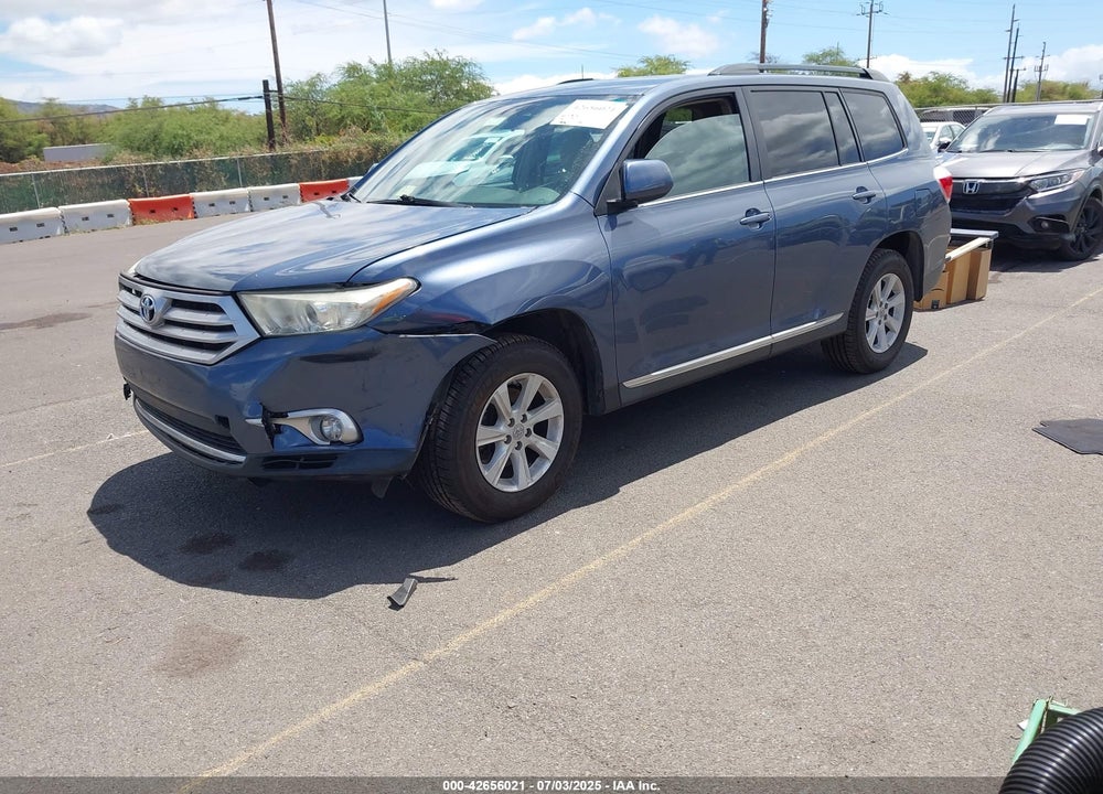 2012 TOYOTA HIGHLANDER VIN: 5TDBK3EH0CS164112