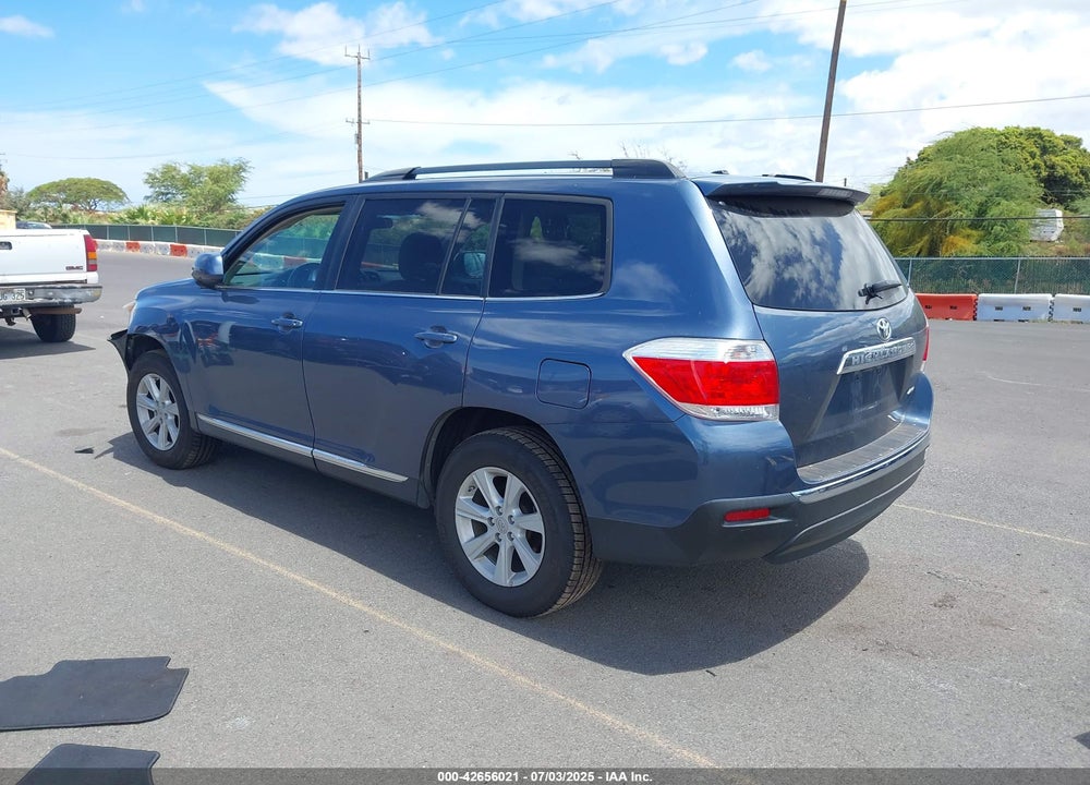 2012 TOYOTA HIGHLANDER VIN: 5TDBK3EH0CS164112