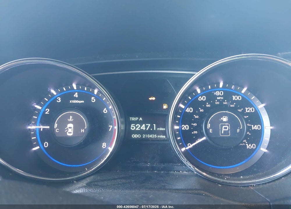 2013 HYUNDAI SONATA VIN: 5NPEB4AC7DH719996