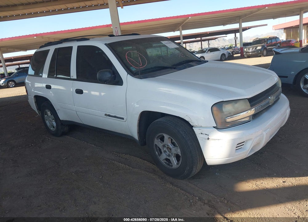 2002 CHEVROLET TRAILBLAZER VIN: 1GNDS13S122522990