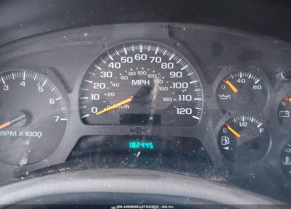 2002 CHEVROLET TRAILBLAZER VIN: 1GNDS13S122522990