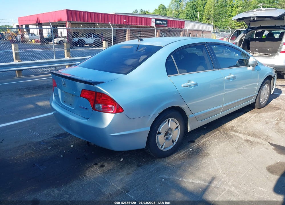 2007 HONDA CIVIC HYBRID VIN: JHMFA36297S004966