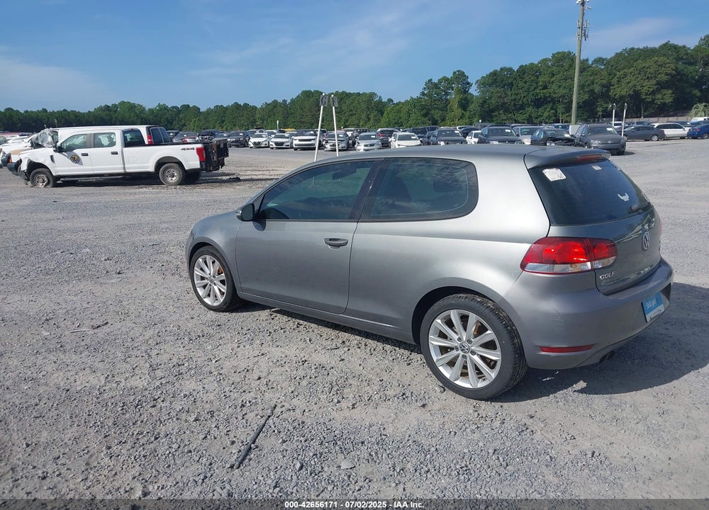 2013 VOLKSWAGEN GOLF VIN: WVWBM7AJ7DW034162