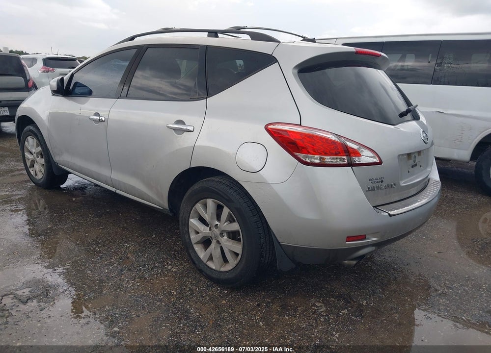 2011 NISSAN MURANO VIN: JN8AZ1MU2BW060167