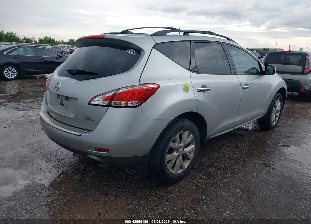 2011 NISSAN MURANO VIN: JN8AZ1MU2BW060167