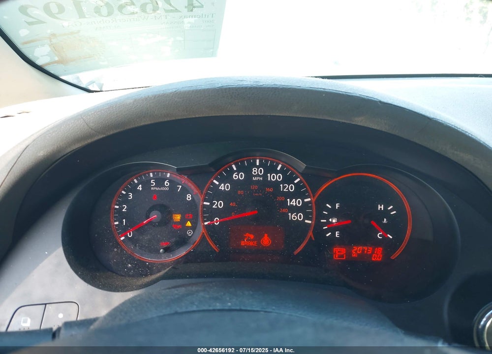2007 NISSAN ALTIMA 2.5 S VIN: 1N4AL21E37C150345