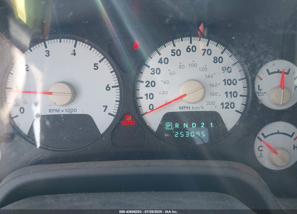 2007 DODGE RAM 1500 VIN: 1D7HA18P47J605124