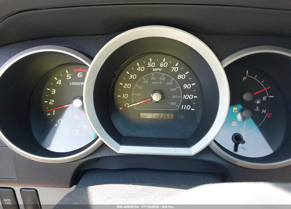 2007 TOYOTA 4RUNNER VIN: JTEZU14R178075498