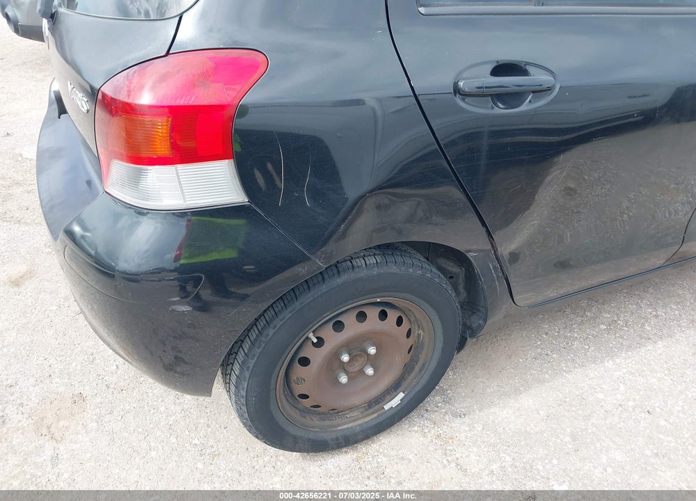 2009 TOYOTA YARIS VIN: JTDKT903695255900