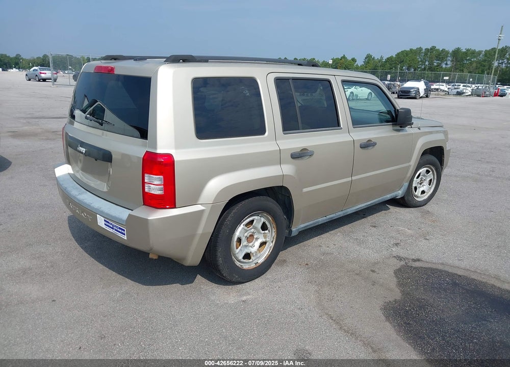 2009 JEEP PATRIOT SPORT VIN: 1J4FT28A29D146930