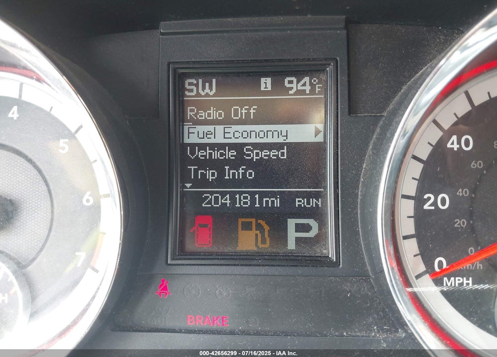 2013 DODGE DURANGO VIN: 1C4RDHAG4DC667776