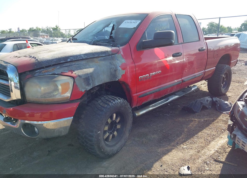 2006 DODGE RAM 2500 SLT/TRX4 OFF ROAD/SPORT/POWER WAGON VIN: 1D7KS28C36J140906