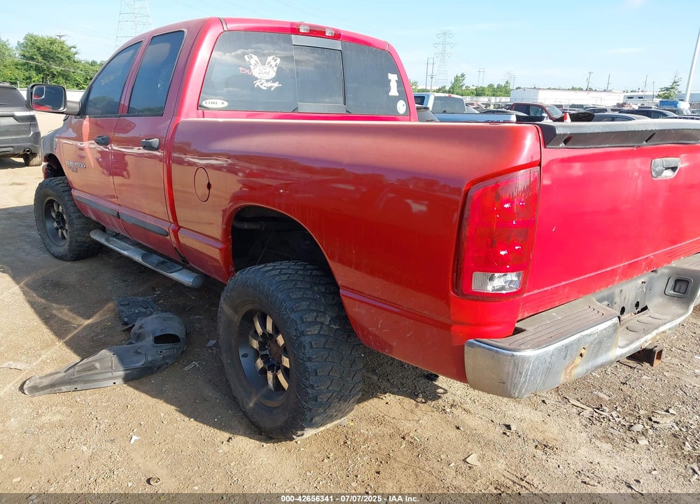 2006 DODGE RAM 2500 SLT/TRX4 OFF ROAD/SPORT/POWER WAGON VIN: 1D7KS28C36J140906