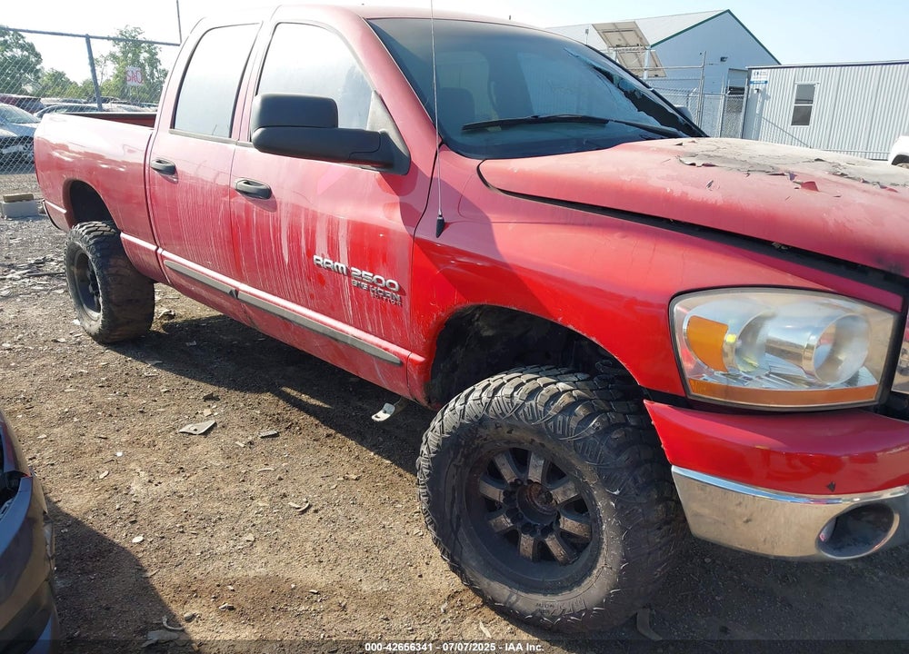 2006 DODGE RAM 2500 SLT/TRX4 OFF ROAD/SPORT/POWER WAGON VIN: 1D7KS28C36J140906
