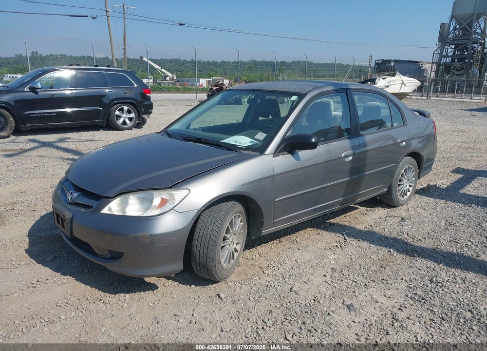 2005 HONDA CIVIC LX VIN: 2HGES16525H560700