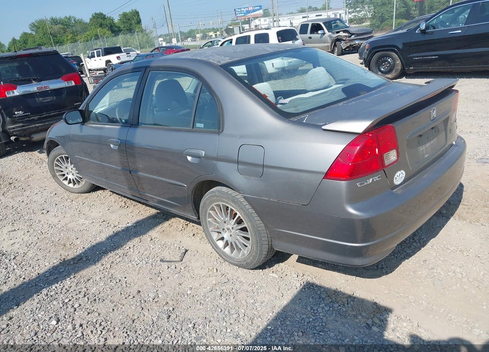 2005 HONDA CIVIC LX VIN: 2HGES16525H560700