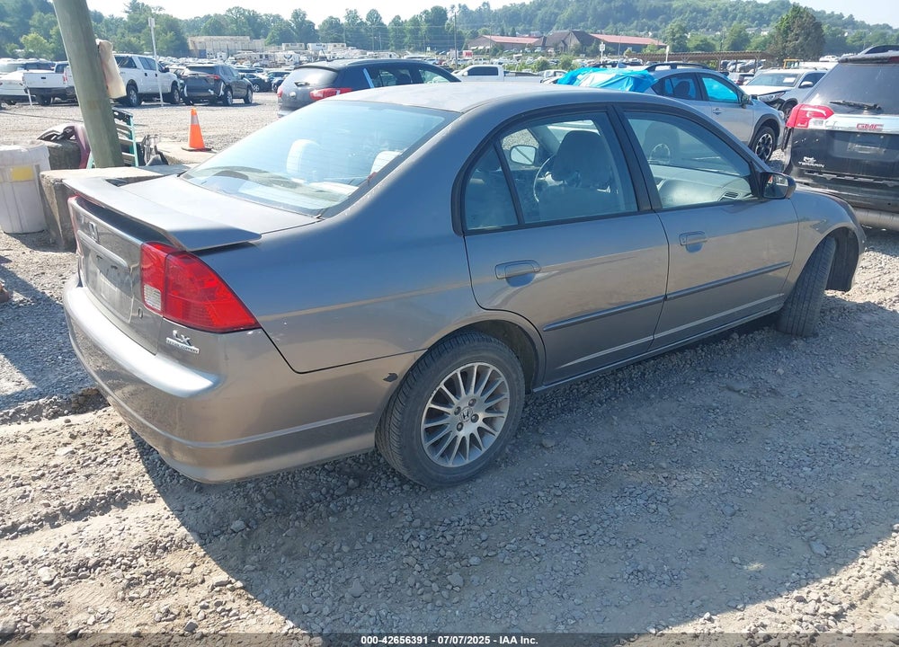 2005 HONDA CIVIC LX VIN: 2HGES16525H560700