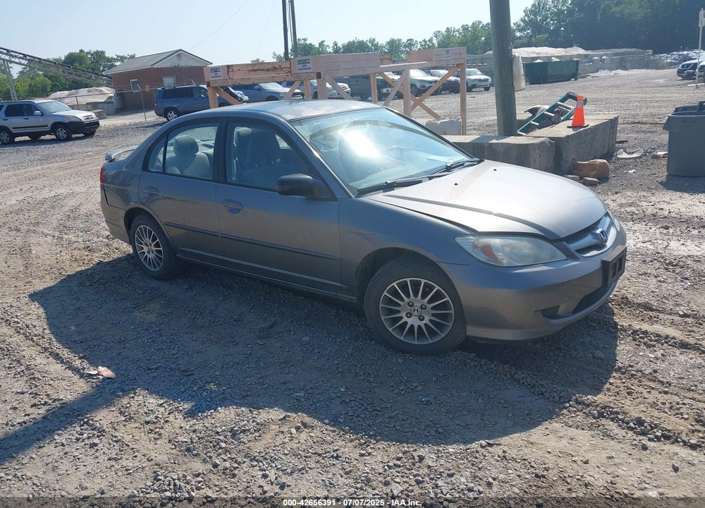 2005 HONDA CIVIC LX VIN: 2HGES16525H560700