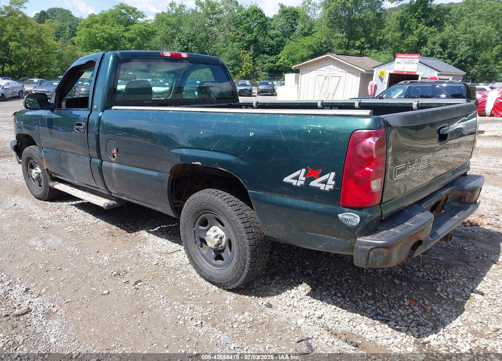 2003 CHEVROLET SILVERADO 1500 WORK TRUCK VIN: 1GCEK14V73Z101029