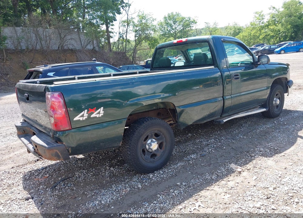 2003 CHEVROLET SILVERADO 1500 WORK TRUCK VIN: 1GCEK14V73Z101029