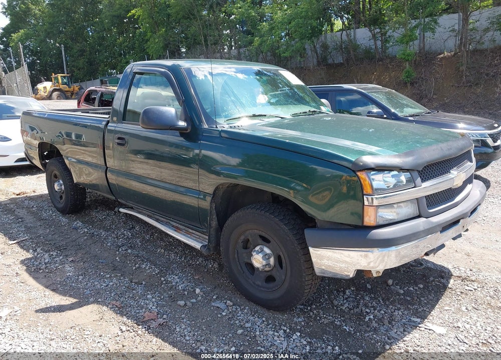 2003 CHEVROLET SILVERADO 1500 WORK TRUCK VIN: 1GCEK14V73Z101029