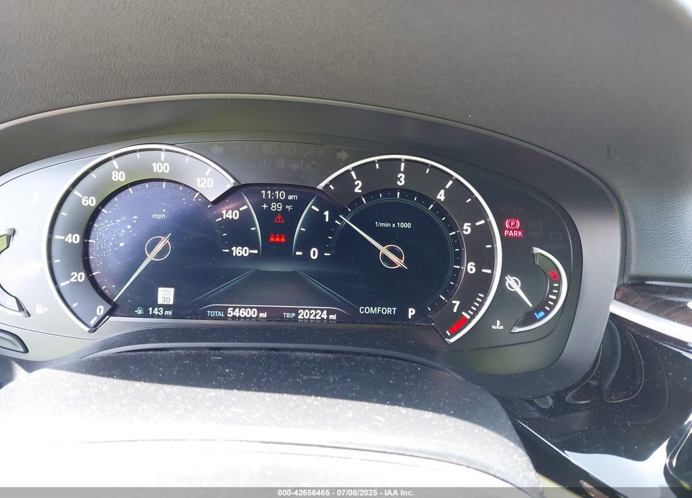 2019 BMW 540I VIN: WBAJE5C51KBM76742