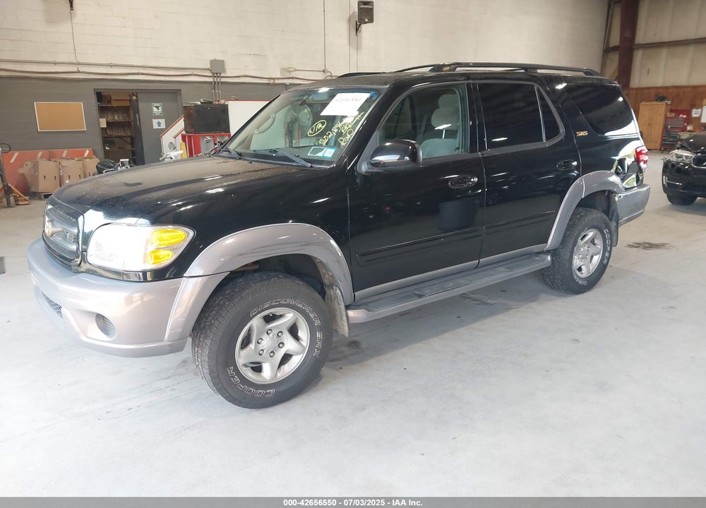 2002 TOYOTA SEQUOIA SR5 V8 VIN: 5TDBT44A62S070824