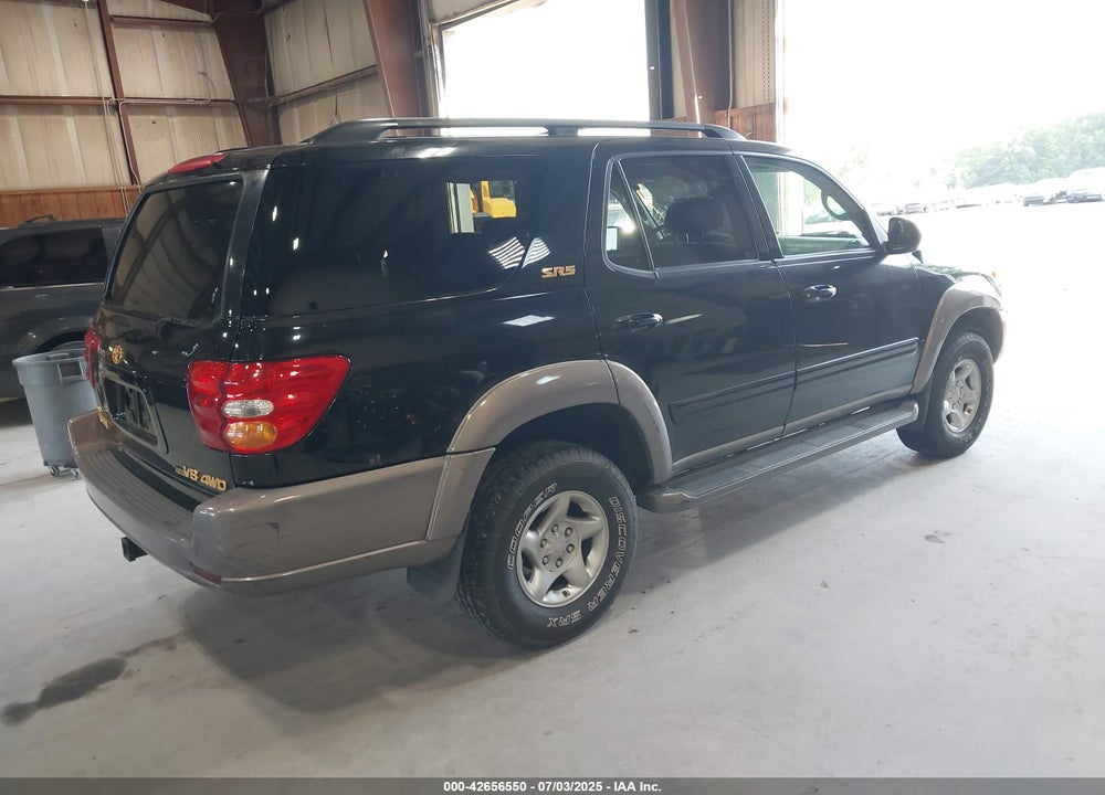 2002 TOYOTA SEQUOIA SR5 V8 VIN: 5TDBT44A62S070824