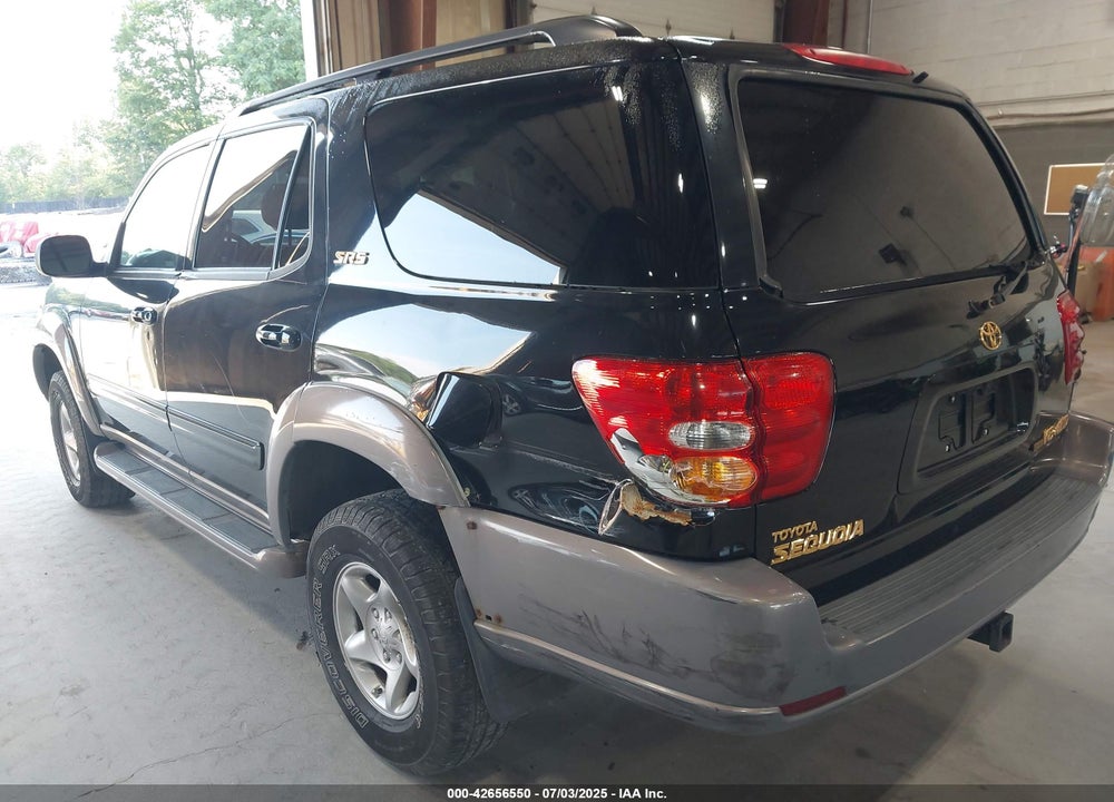 2002 TOYOTA SEQUOIA SR5 V8 VIN: 5TDBT44A62S070824