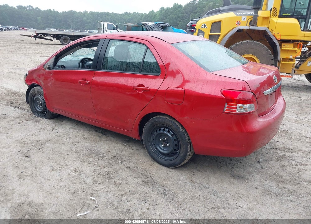 2012 TOYOTA YARIS VIN: JTDBT4K31CL031873
