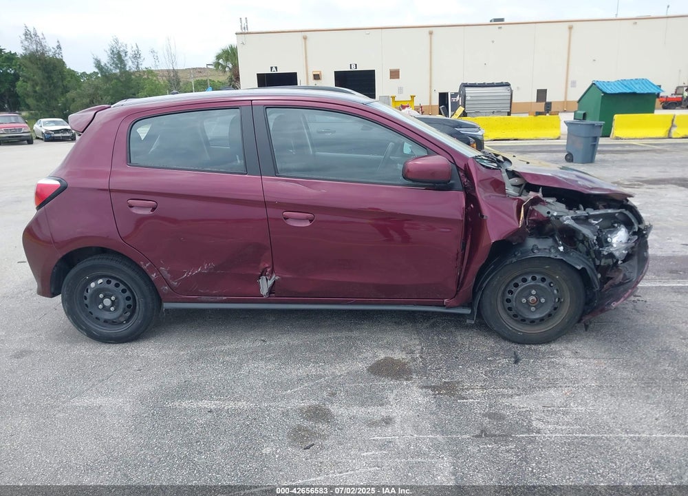 2022 MITSUBISHI MIRAGE ES/LE VIN: ML32AUHJ2NH006405
