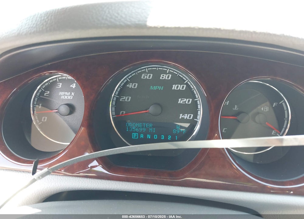 2009 BUICK LUCERNE VIN: 1G4HD57MX9U131757
