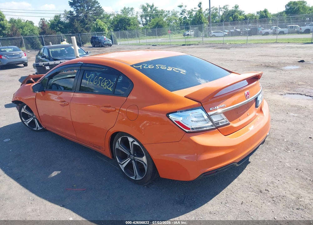 2014 HONDA CIVIC SI VIN: 2HGFB6E54EH702208