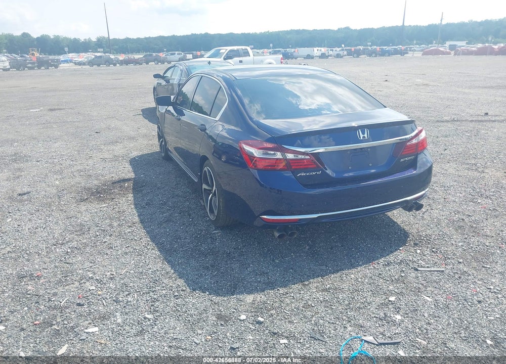2016 HONDA ACCORD SPORT VIN: 1HGCR2F55GA186254