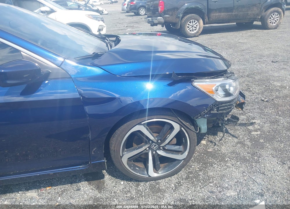 2016 HONDA ACCORD SPORT VIN: 1HGCR2F55GA186254