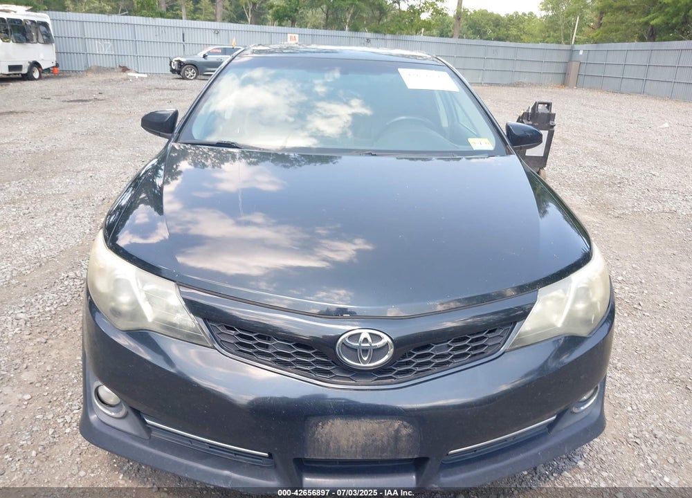 2012 TOYOTA CAMRY SE VIN: 4T1BF1FK9CU090781