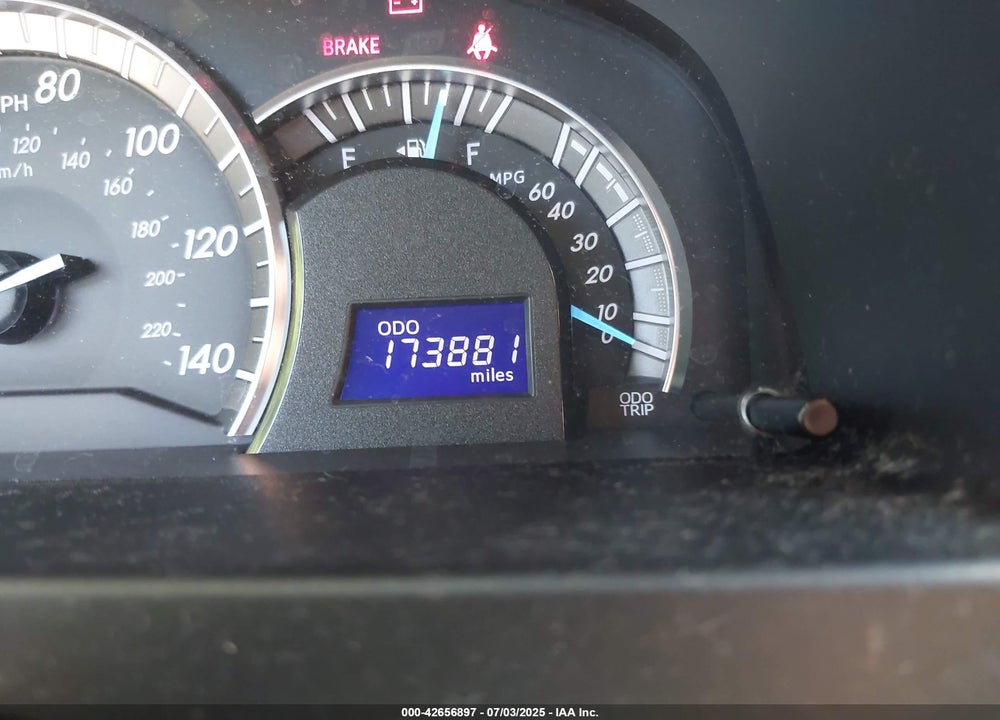 2012 TOYOTA CAMRY SE VIN: 4T1BF1FK9CU090781