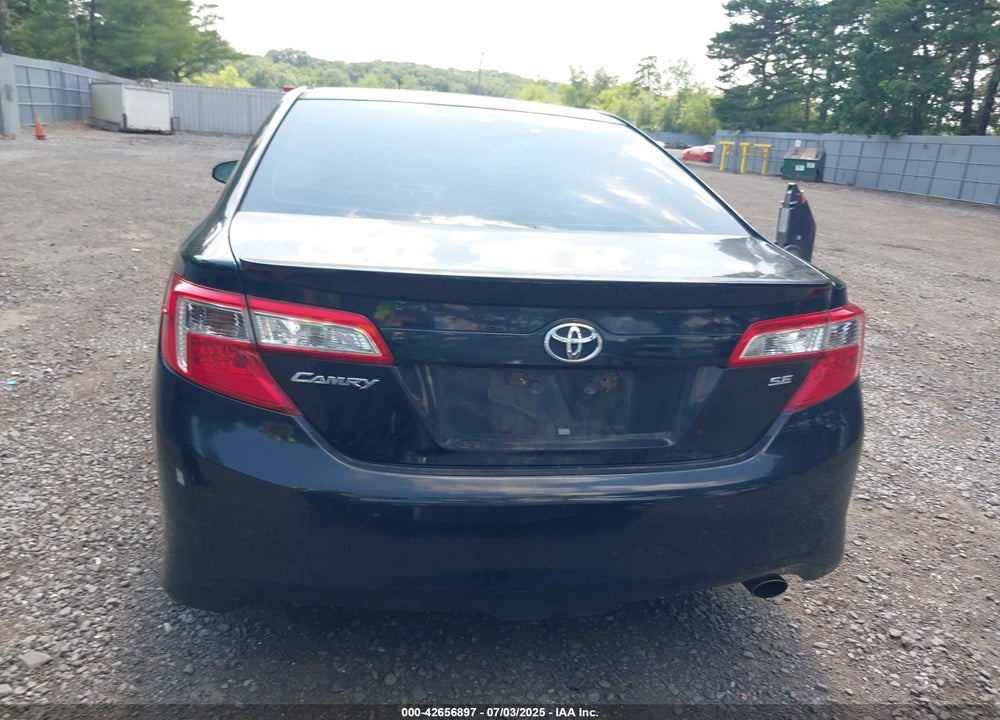 2012 TOYOTA CAMRY SE VIN: 4T1BF1FK9CU090781