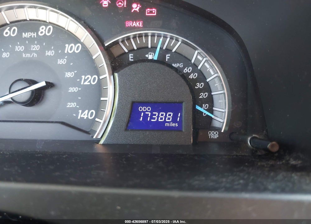 2012 TOYOTA CAMRY SE VIN: 4T1BF1FK9CU090781