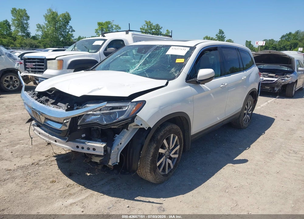 2021 HONDA PILOT VIN: 5FNYF6H51MB058615