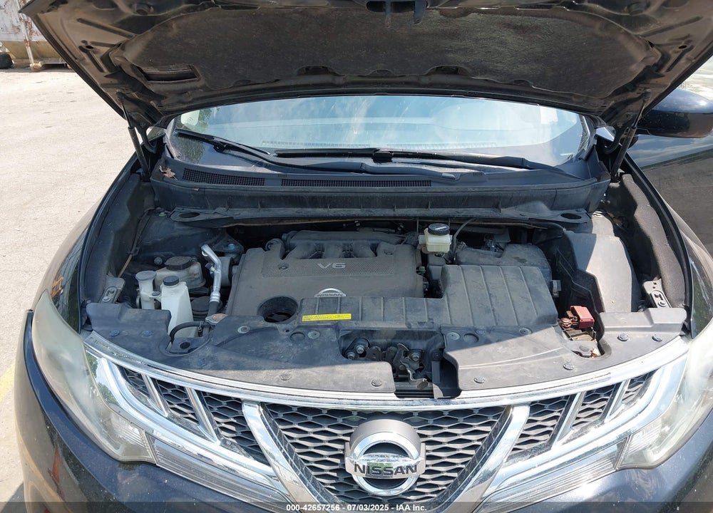2012 NISSAN MURANO VIN: JN8AZ1MW3CW219295
