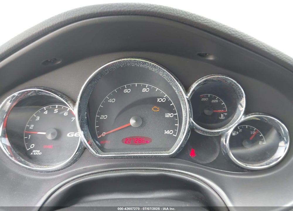 2007 PONTIAC G6 VIN: 1G2ZG58N674229242