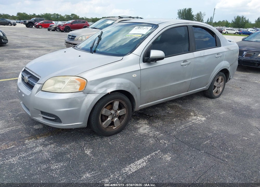 2008 CHEVROLET AVEO VIN: KL1TD566X8B066816